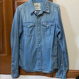Denim button shirt